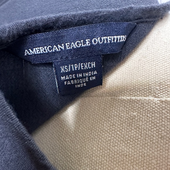 AMERICAN EAGLE OUTFITTERS Embroidered Boho Bell Sleeve blouse - Picture 5 of 6